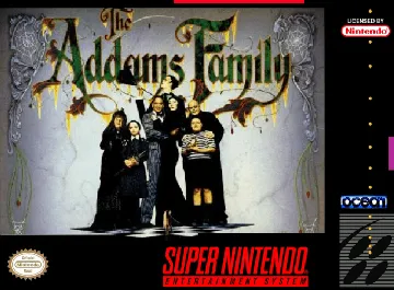 Addams Family, The (USA) (Arcade) box cover front